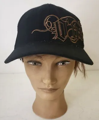 $12.49 • Buy O'Neill Perfect Fit Fitted Black Embroidered Baseball Cap Hat. Excellent Cond...