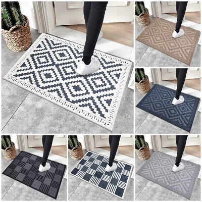 £9.99 • Buy Non Slip Door Mat Outdoor Indoor Washable Rugs Large Kitchen Runner Floor Mats