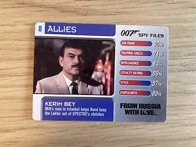 007 Spy Files Cards 2002 Allies #8 Kerim Bey  • £0.99