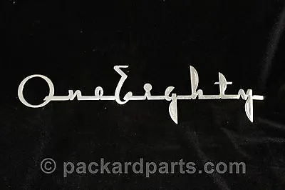Packard 1941-42; 180 Hood Script Emblem • $125