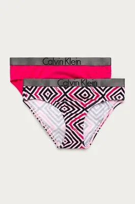 Calvin Klein Customised Stretch Bikini Briefs - Girls - 2 Pack Size - Ages 12-14 • £15.99