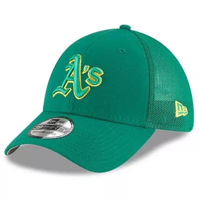 Youth New Era  Green Oakland Athletics 2023 Batting Practice 39THIRTY Flex Hat • $23.99