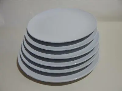 IKEA 12011 6 X Large White Dinner Plates 10.5  / 27 Cms Diameter • $184.48