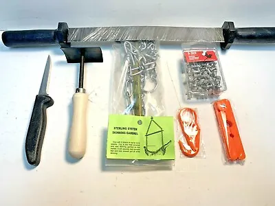 Deluxe Fur Handling Kit (Trapping Supplies Skinning Knife Fleshing Tool) • $76.95