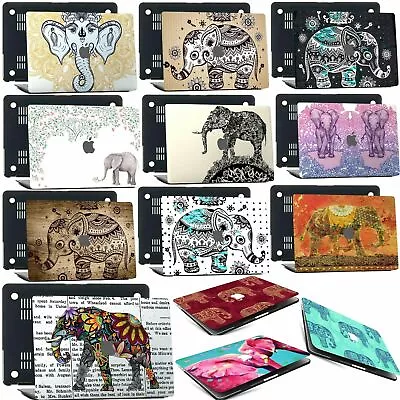 Elephant Painted Hard Laptop Shell Case Cover For Macbook Air Pro 11/13/14/15/16 • $15.29