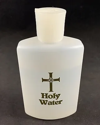Vintage Plastic Holy Water Bottle Christianity Religious • $10.95