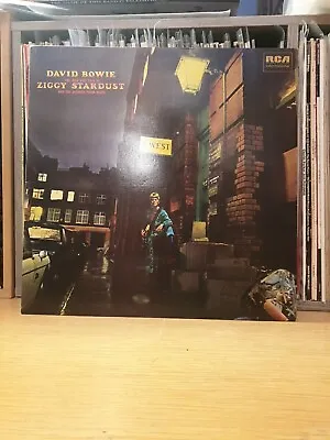 David Bowie The Rise And Fall Of Ziggy Stardust Spiders From Mars 1980 Vinyl • £40