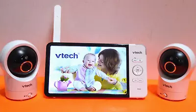 VTech RM7764-2HD 7 Inch Monitor With TWO Cameras USED • $49.99