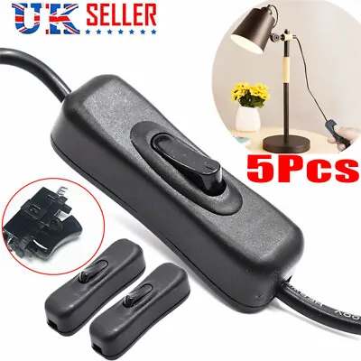 5Pcs Lamp Switch Rocker 12V 250V Camping Light In Line Battery Wire 4x4 Inline • £4.69