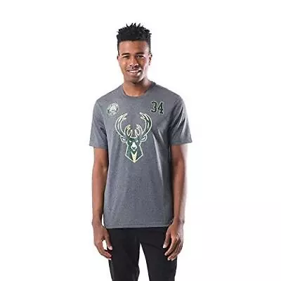Ultra Game NBA Milwaukee Bucks - Giannis Antetokounmpo Mens Active Tee Shirt • $30.49