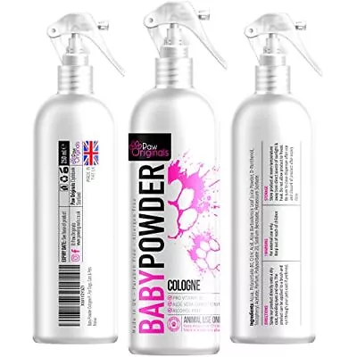£12.69 • Buy Baby Powder Cologne Perfume For Dogs - Long Lasting Deodoriser For Dogs & Aloe