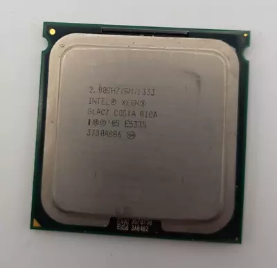 Job Lot Of X3 Intel SLAC7 Xeon 05 E5335 Quad Core 2.00GHz CPU LGA771 (OFFERS OK) • £22