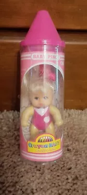 Goldberger 1998 Crayon Baby Quints Collectible 3  Pink Baby Doll • $29.99