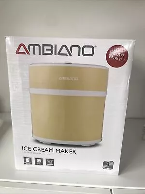 Ambiano Ice Cream Maker 1.5 Gross Capacity • $35