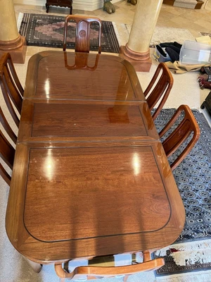$2100 • Buy Rosewood Dining Table And Chairs In Excellent Condition