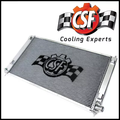 CSF Aluminum 2-Row Radiator Fit 2008-2015 Mitsubishi Lancer Evolution / Ralliart • $359