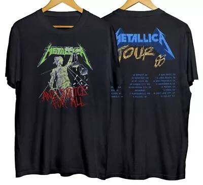 1988 Metallica And Justice For All Tour Shirt • $21.99