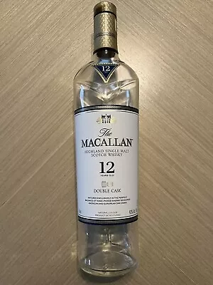 The Macallan 12 Years Old Empty Bottle Highland Single Malt Scotch Whisky • $4