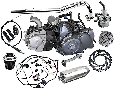 Lifan 125cc Semi Auto Engine Motor Kit For Honda Trail CT70 CT110 CRF110 Atomik • $599.99