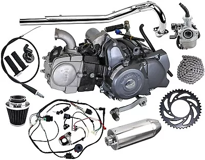 Lifan 125cc Semi Auto Engine Motor Kit For Pit Dirt Bike Postie CT70 CT110 CRF50 • $599.99