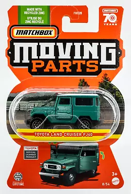 2023 Matchbox Moving Parts #8 Toyota Land Cruiser FJ40 NIAGARA GREEN | FSC • $6.99