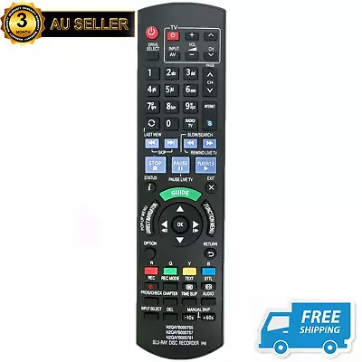 N2QAYB000755 New Replacement Remote For Panasonic DMR-BWT720 DMR-BWT720GL • $15.29