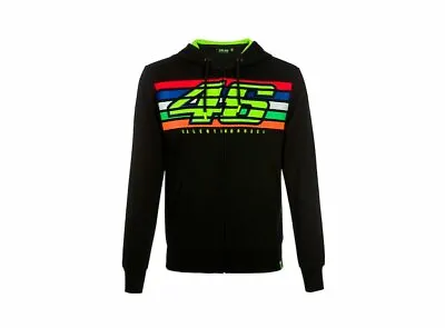 VR46 Official Valentino Rossi Stripes Hoodie - VRMFL 350504 • £67.99