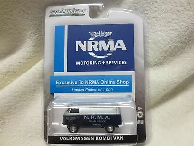 Nrma Vw Kombi Van T1 Split Screen R H Taylor Maitland Greenlight 1:64 Scale • $79