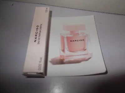 £2.40 • Buy Women Narciso Rodriguez Eau De Parfum Cristal 0.8 Ml Sample Spray New