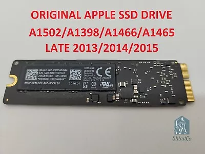 256GB SSD Apple MacBook Pro 2015 A1502 A1398 Air A1465 A1466 Solid State Drive • $34.95