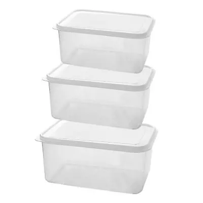 Pizza Dough Proofing Box Pizza Dough Tray Fruit Storage Case Clear With Lid For • $34.84