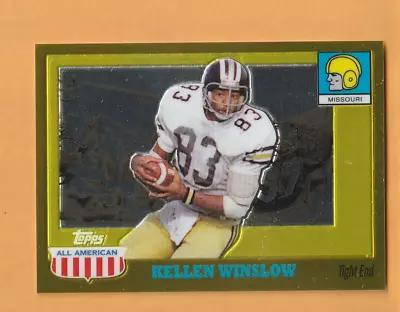 Kellen Winslow Missouri Tigers 2005 Topps All American Chrome #2 /555 7E • $5