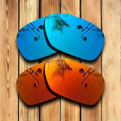 Red&Glacier Blue Polarized Replacement Lenses For-Oakley C Wire 2011 Sunglasses • $12.98