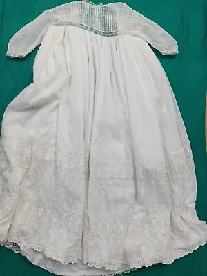 £0.99 • Buy Antique Christening Gown Victorian/ Edwardian. Beautiful.  