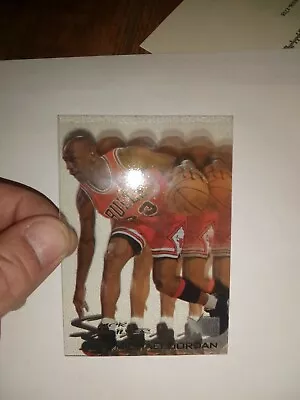 1995-96 Fleer Metal Michael Jordan Slick Silver #3 Rare  • $189.99