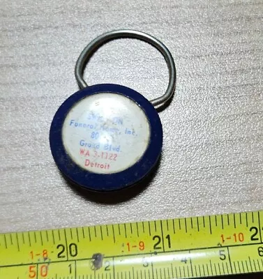 Vintage O'Neil D. Swanson Funeral Home Detroit Advertising Keychain  • $19.99