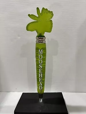 Moosehead Acrylic Canadian Lager Beer Tap Handle 12.5” Hard To Find Apple Green • $39.99