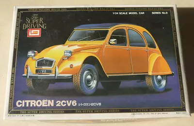 VINTAGE Imai Citroën 2cv6 1/24 Scale Model Kit Sealed Contents • £26.99