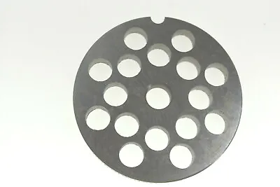 3/8  (10 Mm) Stainless Meat Grinder Plate For Weston Size #12  2 3/4  Diameter • $15.75