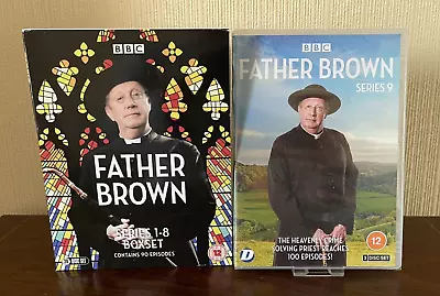 Father Brown Series 1-8 Box Set & Series 9 DVD Sealed (Region 2) • £49.99