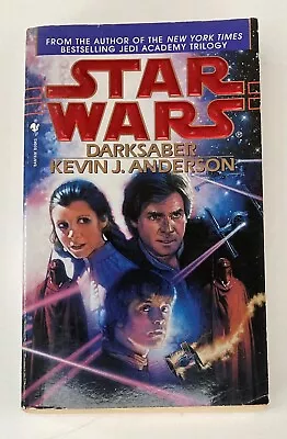 Star Wars - Darksaber By Kevin J. Anderson (1996 PB) • $14.95