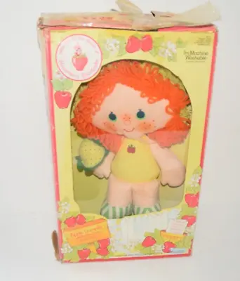 Vintage Kenner Strawberry Shortcake Apple Dumplin Plush Rag Doll NRFP READ • $72.21