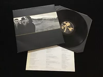 U2 - The Joshua Tree - Original UK Gatefold Vinyl LP + Inner & Poster • £17.50