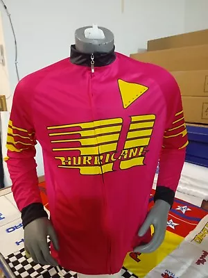 Old School Hurricane Jersey Motocross Movie Winner Takes All Cycling Jersey L • $55