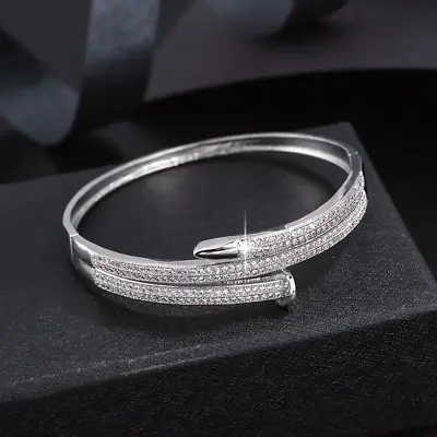 Luxury Zircon Nail Multilayer Bracelet Accessories Women's Jewelry. • $24.99
