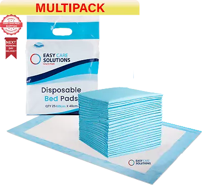 Disposable Baby Changing Mats 40 X 60cm Box Of 100 Sheets (60 X 40cm Pads) • £15.99