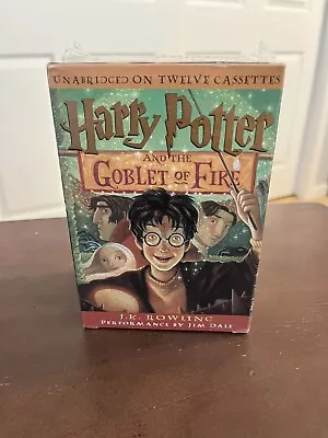 Harry Potter And The Goblet Of Fire By J. K. Rowling On Cassettes Sealed New • $11.99