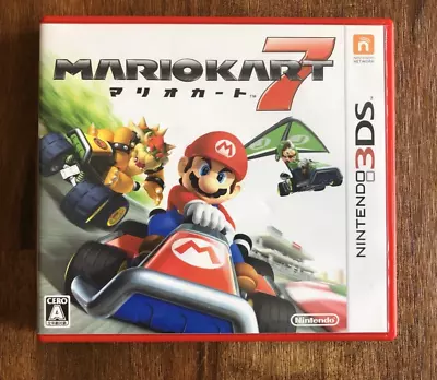 MARIO KART 7- Nintendo 3DS NTSC-J Japanese ** VGC ** • £17.99