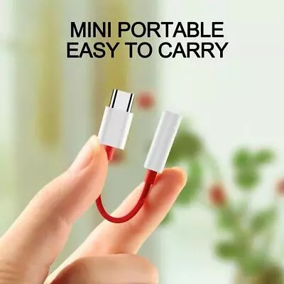 For 1+ Oneplus 6T 7 Pro Usb Type C To 3.5mm Earphone Adapter Mini Aux S5X8 • $1.24