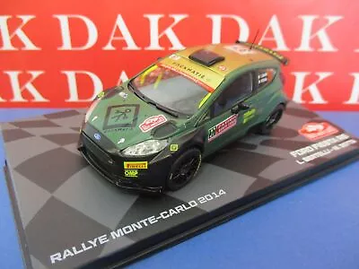 Die Cast 1/43 Car Model Ford Fiesta R5 Rally Monte Carlo 2014 L. Bertelli • £27.23